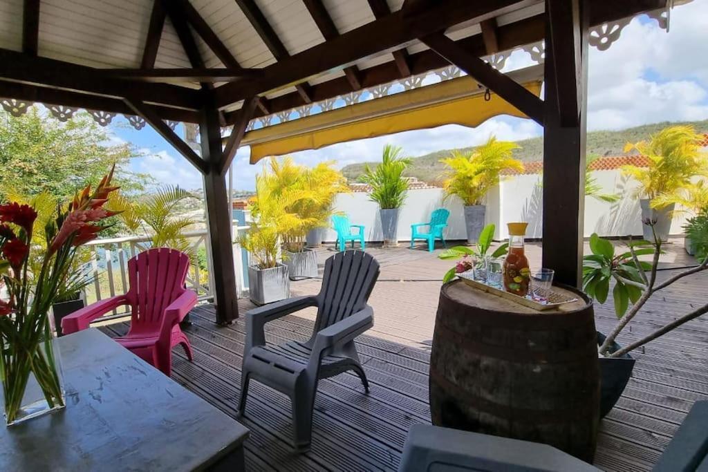 Villa Nautilia, Vue Mer, Proche Plage Les Trois-Ilets Exterior photo